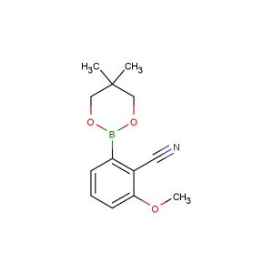 2-(5,5-Dimethyl-1,3,2-dioxaborinan-2-yl)-6-methoxybenzonitrile