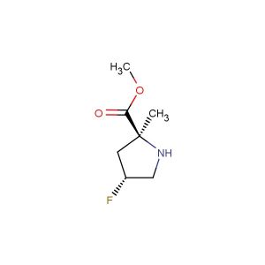 methyl (2S,4R)-4-fluoro-2-methylpyrrolidine-2-carboxylate