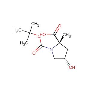 (2S,4S)-1-(tert-butoxycarbonyl)-4-hydroxy-2-methylpyrrolidine-2-carboxylic acid