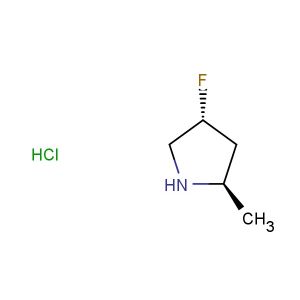 (2R,4R)-4-fluoro-2-methylpyrrolidine hydrochloride