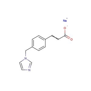 Sodium 3-(4-((1H-imidazol-1-yl)methyl)phenyl)acrylate