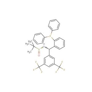 [S(R)]-N-[(S)-[3,5-Bis(trifluoromethyl)phenyl][2-(diphenylphosphino)phenyl]methyl]-2-methyl-2-propanesulfinamide