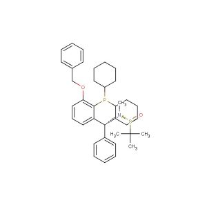 [S(R)]-N-[(R)-[(3-(Benzyloxy)-2-(dicyclohexylphosphino)phenyl)phenylmethyl]-N,2-dimethyl-2-propanesulfinamide