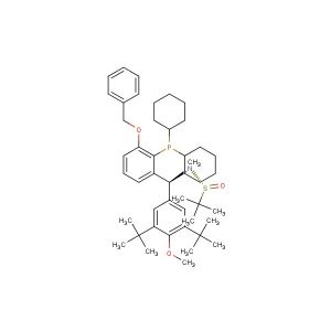 [S(R)]-N-[(S)-[3,5-Di-tert-butyl-4-methoxyphenyl][(3-benzyloxy-2-(dicyclohexylphosphino)phenyl)methyl]-N,2-dimethyl-2-propanesulfinamide