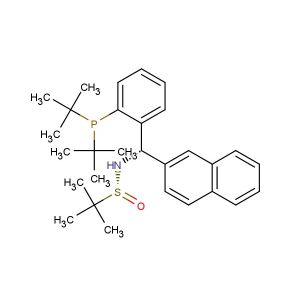 [S(R)]-N-[(S)-[2-(Di-tert-butylphosphino)phenyl[(2-naphthalenyl)methyl]-2-methyl-2-propanesulfinamide