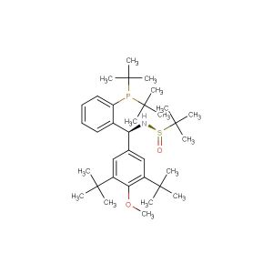 [S(R)]-N-[(S)-(3,5-Di-tert-butyl-4-methoxyphenyl)[2-(di-tert-butylphosphino)phenyl]methyl]-2-methyl-2-propanesulfinamide