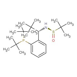 [S(R)]-N-[(1S)-1-[2-(Di-tert-butylphosphanyl)phenyl]-2,2-dimethylpropyl]-2-methyl-2-propanesulfinamide
