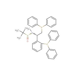 [S(R)]-N-[(1S)-2-(Diphenylphosphino)-1-[2-(diphenylphosphino)phenyl]ethyl]-N,2-dimethyl-2-propanesulfinamide
