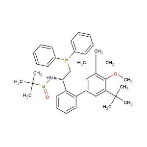 [S(R)]-N-[(1S)-1-[3',5'-Bis(1,1-dimethylethyl)-4'-methoxy[1,1'-biphenyl]-2-yl]-2-(diphenylphosphino)ethyl]-2-methyl-2-propanesulfinamide