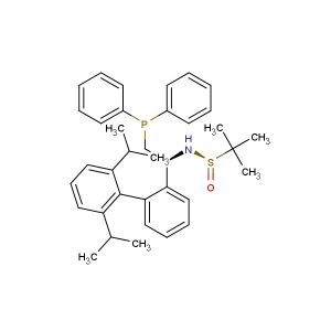 [S(R)]-N-[(1S)-1-(2',6'-Diisopropyl)-(1,1'-biphenyl)-2-yl]-2-(diphenylphosphino)ethyl]-2-methyl-2-propanesulfinamide