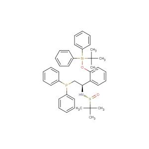 [S(R)]-N-[(1R)-1-[2-((tert-Butyldiphenylsilyl)oxy)phenyl)]-2-yl-2-(diphenylphosphino)ethyl]-2-methyl-2-propanesulfinamide