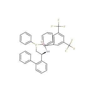 N-[(1S)-1-[1,1'-Biphenyl]-2-yl-2-(diphenylphosphino)ethyl]-3,5-bis(trifluoromethyl)-benzamide