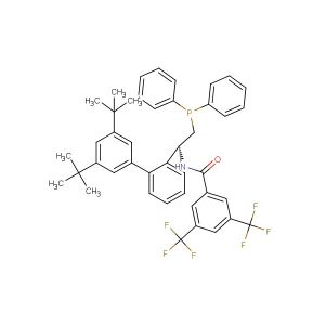 N-[(1S)-1-[3',5'-Bis(1,1-dimethylethyl)[1,1'-biphenyl]-2-yl]-2-(diphenylphosphino)ethyl]-3,5-bis(trifluoromethyl)-benzamide