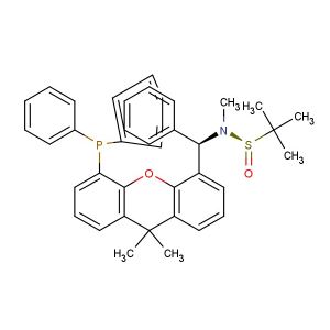 [S(R)]-N-[(R)-[5-(Diphenylphosphino)-9,9-dimethyl-9H-xanthen-4-yl]phenylmethyl]-N,2-dimethyl-2-propanesulfinamide