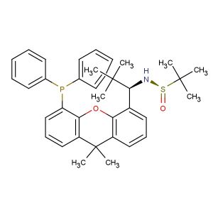 [S(R)]-N-[(1R)-1-[5-(Diphenylphosphino)-9,9-dimethyl-9H-xanthen-4-yl]-2,2-dimethylpropyl]-2-methyl-2-propanesulfinamide