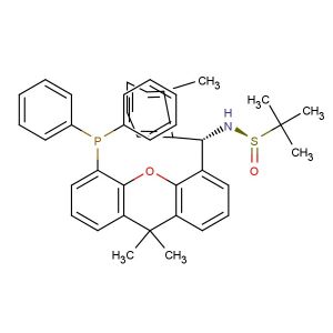 [S(R)]-N-[(S)-(2-methylphenyl)[5-(diphenylphosphino)-9,9-dimethyl-9H-xanthen-4-yl]methyl]-2-methyl-2-propanesulfinamide