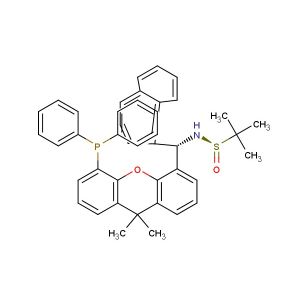 [S(R)]-N-[(S)-(1-naphthalenyl)[5-(diphenylphosphino)-9,9-dimethyl-9H-xanthen-4-yl]methyl]-2-methyl-2-propanesulfinamide