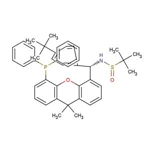 [S(R)]-N-[(S)-[4-(1,1-Dimethylethyl)phenyl][5-(diphenylphosphino)-9,9-dimethyl-9H-xanthen-4-yl]methyl]-2-methyl-2-propanesulfinamide