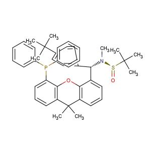 [S(R)]-N-[(S)-[4-(1,1-Dimethylethyl)phenyl][5-(diphenylphosphino)-9,9-dimethyl-9H-xanthen-4-yl]methyl]-N,2-dimethyl-2-propanesulfinamide