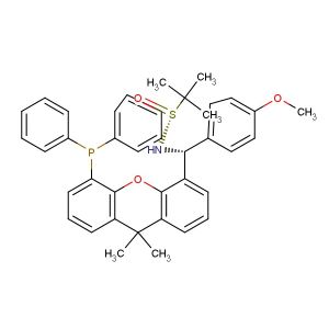 [S(R)]-N-[(R)-[5-(Diphenylphosphino)-9,9-dimethyl-9H-xanthen-4-yl](4-methoxyphenyl)methyl]-2-methyl-2-propanesulfinamide