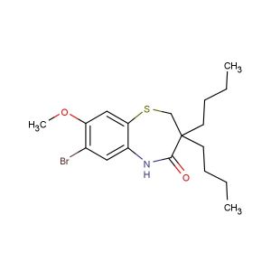 7-Bromo-3,3-dibutyl-8-methoxy-2,3-dihydrobenzo[b][1,4]thiazepin-4(5H)-one