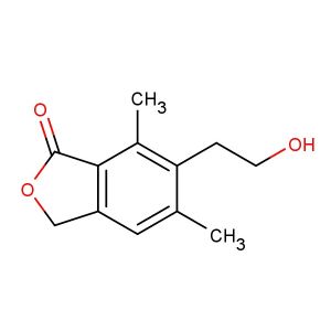 6-(2-Hydroxyethyl)-5,7-dimethylisobenzofuran-1(3H)-one