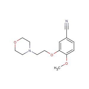 4-methoxy-3-(2-morpholinoethoxy)benzonitrile