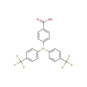 Bis(4-trifluoromethylphenyl)(4-carboxyphenyl)phosphine