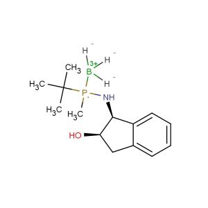 (1S,2R)-1-(tert-butyl(methyl)phosphinoamino)-2,3-dihydro-1H-inden-2-ol borane