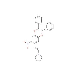 1-(4,5-Bis(benzyloxy)-2-nitrostyryl)pyrrolidine