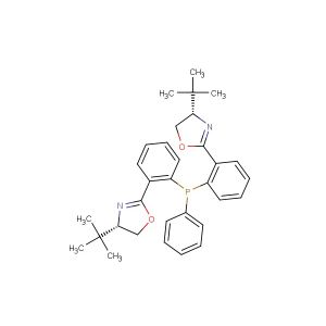 (4S,4'S)-2,2'-((Phenylphosphanediyl)bis(2,1-phenylene))bis(4-(tert-butyl)-4,5-dihydrooxazole)