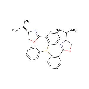 (4S,4'S)-2,2'-((Phenylphosphanediyl)Bis(2,1-Phenylene))Bis(4-Isopropyl-4,5-Dihydrooxazole)