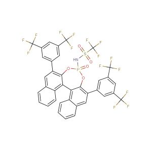 N-[(11bR)-2,6-bis[3,5-bis(trifluoromethyl)phenyl]-4-oxidodinaphtho[2,1-d:1',2'-f][1,3,2]dioxaphosphepin-4-yl]-1,1,1-trifluoro-Methanesulfonamide
