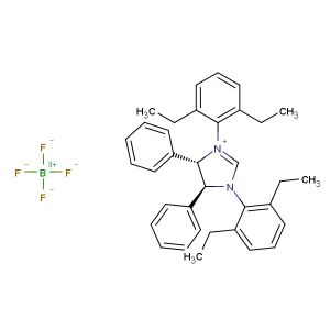 (4S,5S)-1,3-Bis(2,6-diethylphenyl)-4,5-diphenyl-4,5-dihydro-1H-imidazol-3-ium tetrafluoroborate