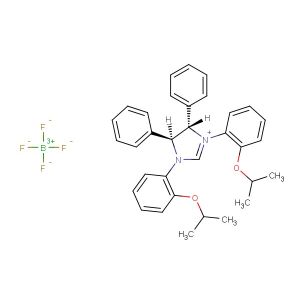 (4S,5S)-1,3-Bis(2-isopropoxyphenyl)-4,5-diphenyl-4,5-dihydro-1H-imidazol-3-ium tetrafluoroborate