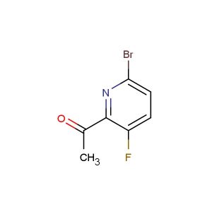 1-(6-bromo-3-fluoropyridin-2-yl)ethan-1-one