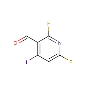 2,6-difluoro-4-iodopyridine-3-carbaldehyde