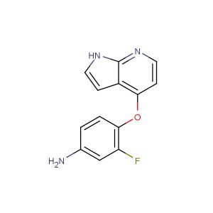 4-(1H-pyrrolo[2,3-b]pyridin-4-yloxy)-3-fluoroaniline