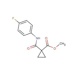methyl 1-((4-fluorophenyl)carbamoyl)cyclopropanecarboxylate