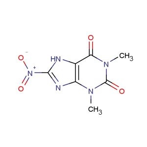 1,3-dimethyl-8-nitro-3,7-dihydro-1H-purine-2,6-dione