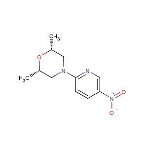 cis-2,6-Dimethyl-4-(5-nitropyridin-2-yl)morpholine