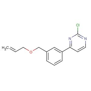 4-(3-(allyloxymethyl)phenyl)-2-chloropyrimidine