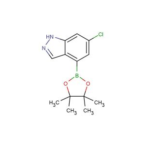 6-chloro-4-(4,4,5,5-tetramethyl-1,3,2-dioxaborolan-2-yl)-1H-indazole
