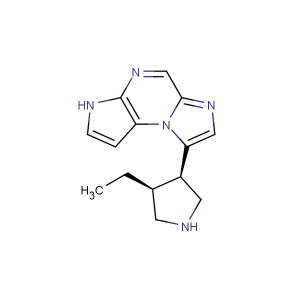8-[(3R,4S)-4-ethyl-3-pyrrolidinyl]-3H-Imidazo[1,2-a]pyrrolo[2,3-e]pyrazine
