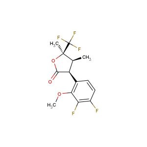 (3S,4S,5R)-3-(3,4-Difluoro-2-methoxyphenyl)-4,5-dimethyl-5-(trifluoromethyl)dihydrofuran-2(3H)-one