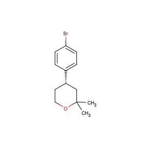 (S)-4-(4-bromophenyl)-2,2-dimethyltetrahydro-2H-pyran