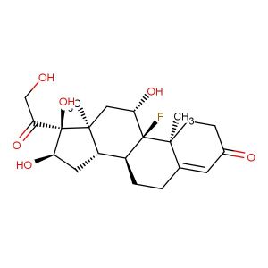 9-fluoro-11beta,16alpha,17,21-tetrahydroxypregn-4-ene-3,20-dione