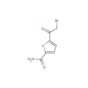 5-(2-Bromoacetyl)thiophene-2-carboxamide