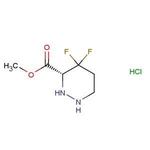 methyl (R)-4,4-difluorohexahydropyridazine-3-carboxylate hydrochloride