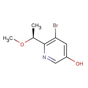 (S)-5-Bromo-6-(1-methoxyethyl)pyridin-3-ol